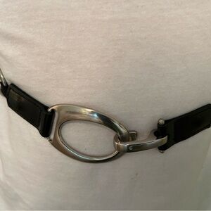 Black and Silver Women's Belt